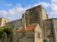 Photo suivante de Maillezais Façade sud de l'église Saint Nicolas.