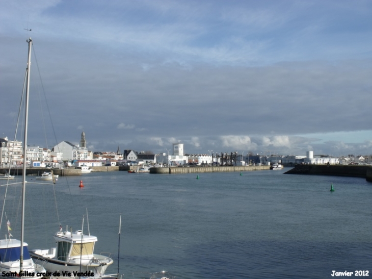 Chenal d'entrée aux ports de Saints Gilles - Saint-Gilles-Croix-de-Vie