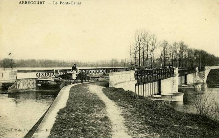 Le pont canal - Abbécourt