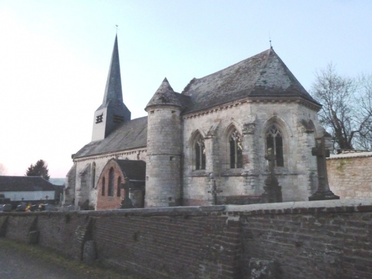 église fortifiée Saint Médard AGNICOURT - Agnicourt-et-Séchelles