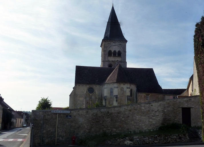 L'église - Azy-sur-Marne