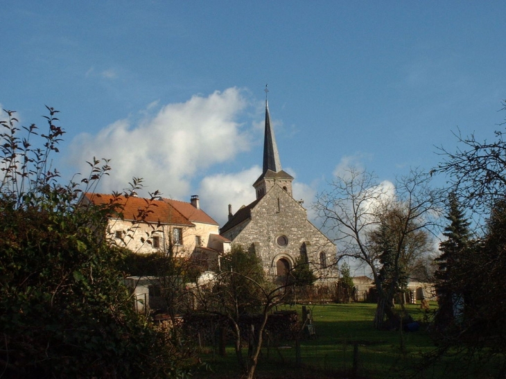 Eglise (facade ouest) - Brasles