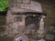 cheminée dans un habitat de l'ancienne carrière de pierre