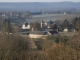 Vue de Colligis à partir du monument aux morts allemand - au loin l'église de Crandelain