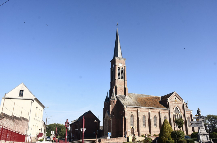 ))église St Quentin - Estrées