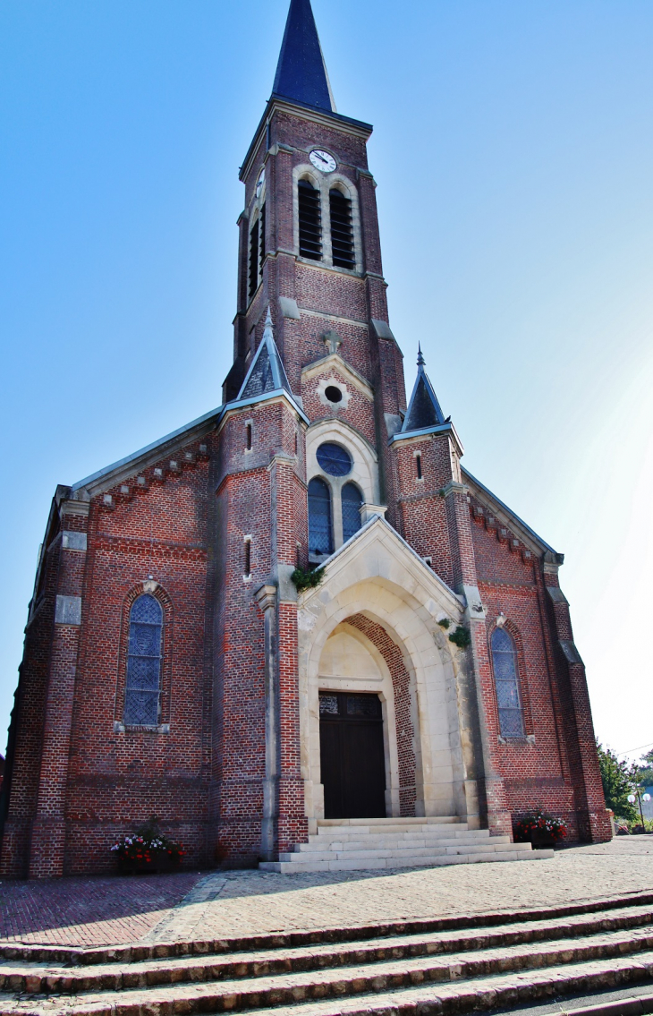 ))église St Quentin - Estrées