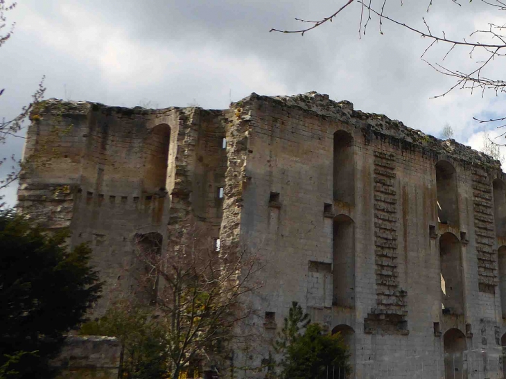 Les ruines du château - La Ferté-Milon