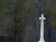 la croix du cimetière militaire anglais