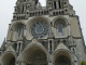 la façade de la cathédrale Notre Dame