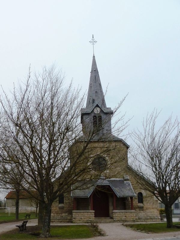 L'église - Menneville