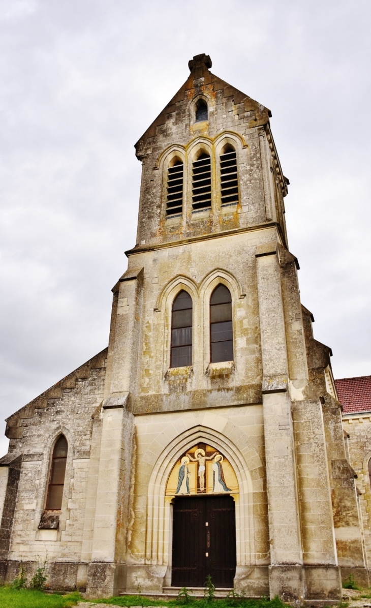 +église Saint Jean-Baptiste - Moussy-Verneuil