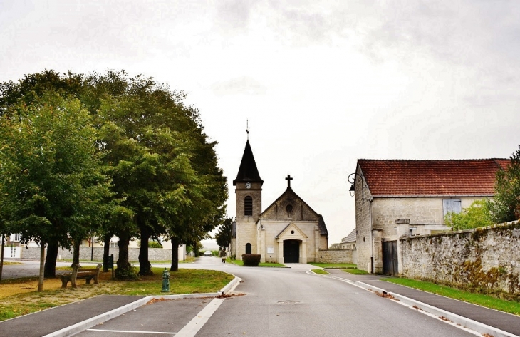 +église Saint-Martin - Osly-Courtil