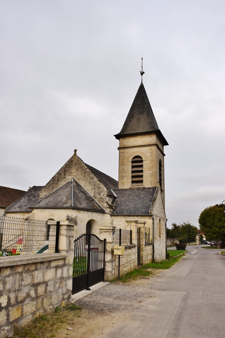 +église Saint-Martin - Osly-Courtil