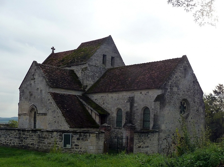 L'église de CUGNY LES CROUTTES - Oulchy-le-Château