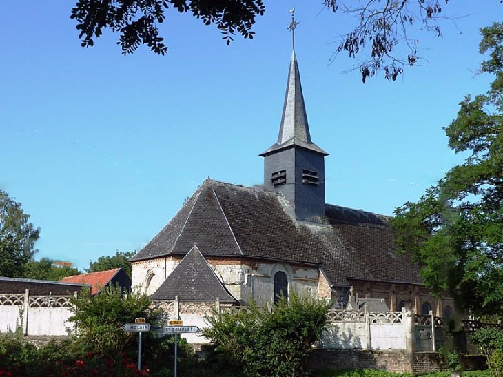 L'église - Saint-Martin-Rivière