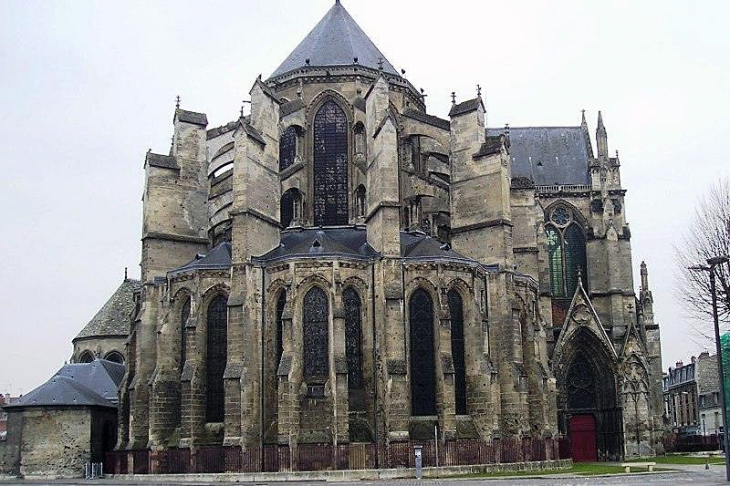 Le chevet de la cathédrale - Soissons