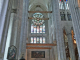 la cathédrale  : le transept Nord soutenu par des étais