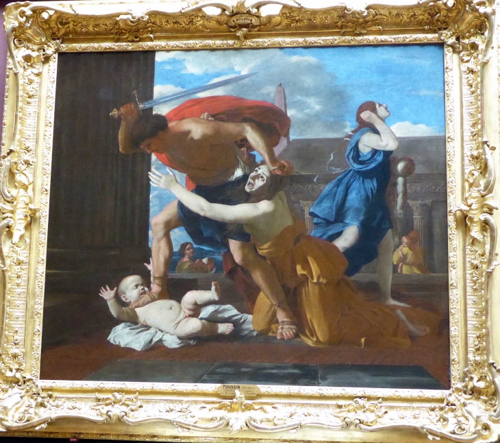 Poussin : le massacre des Innocents - Chantilly