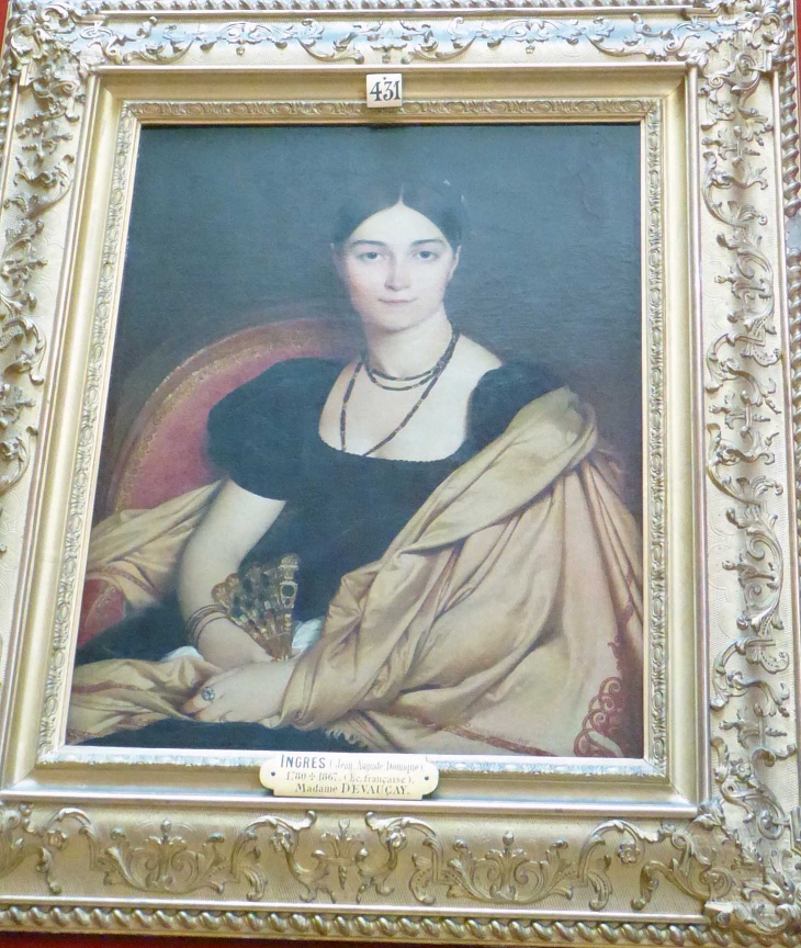 Ingres : portrait de Madame Duvaucey - Chantilly