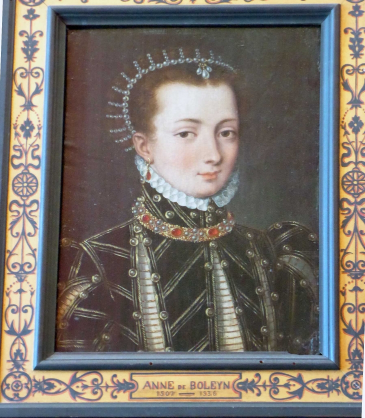 Clouet : portrait d'Anne Boleyn - Chantilly