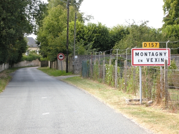 Entrée de la ville - Montagny-en-Vexin