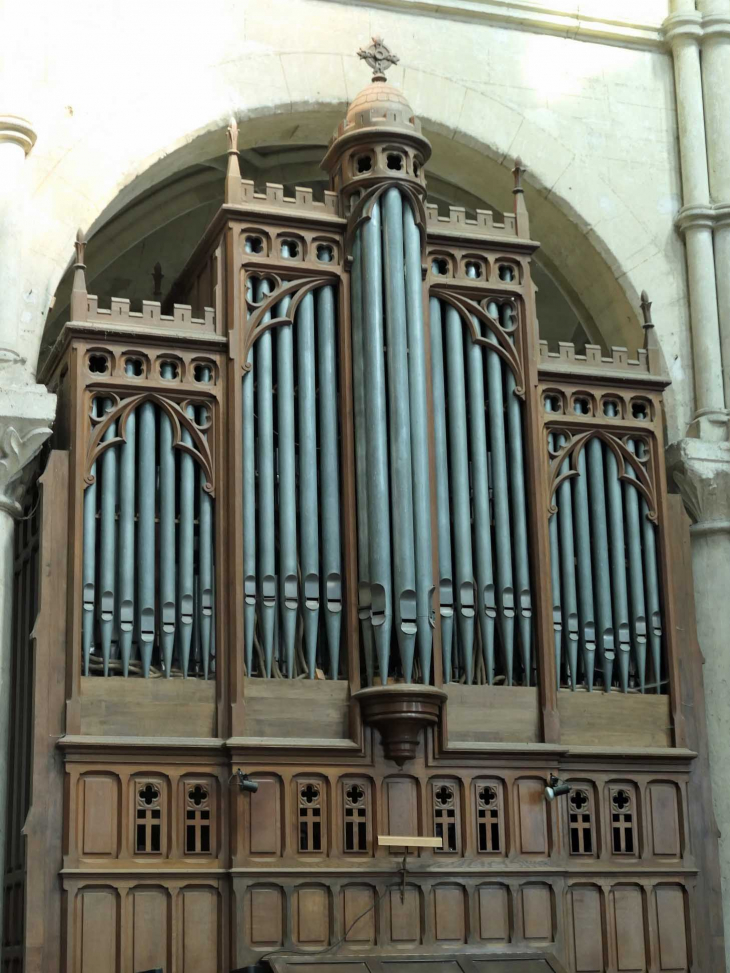Cathédrale Notre Dame : l'orgue - Noyon