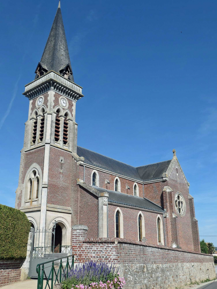 L'église - Porquéricourt