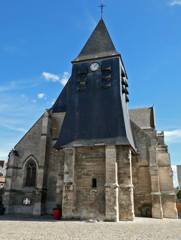 Le clocher de l'église Saint Louis - Ressons-sur-Matz