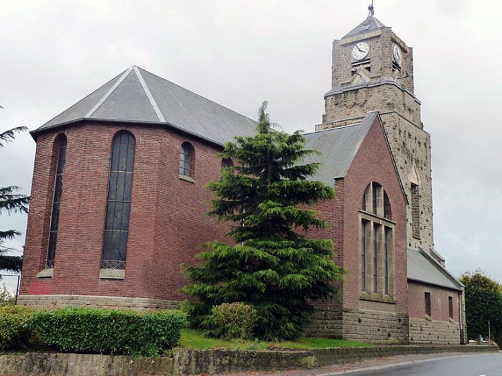 L'église - Estrées-Mons