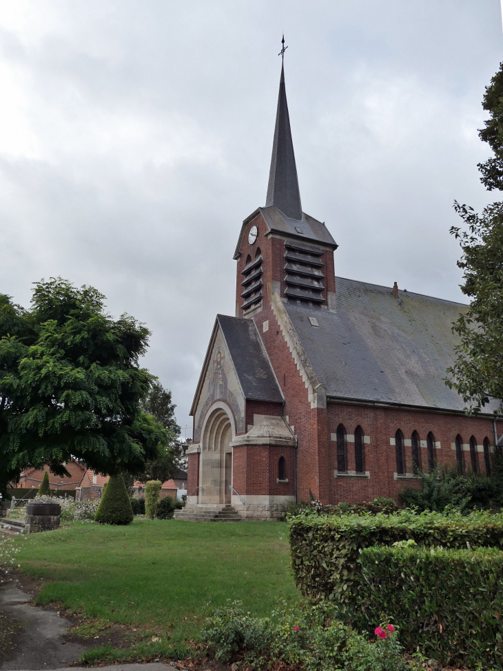 L'église - Omiécourt
