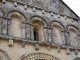 Détail : façade occidentale de l'église Notre Dame.