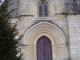 Le portail gothique.