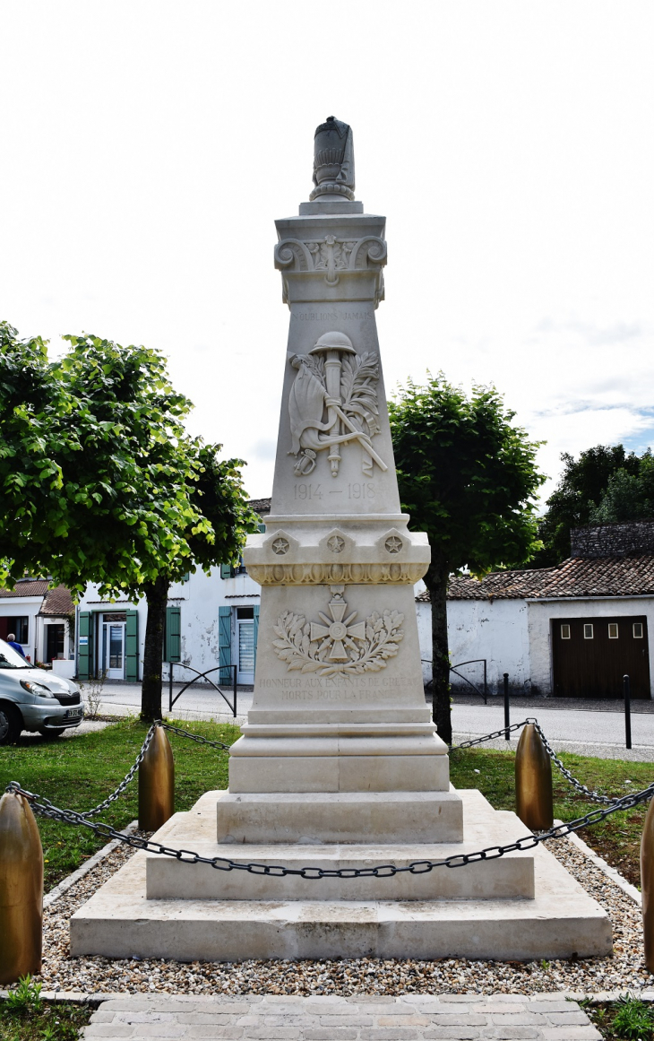 Monument-aux-Morts - Grézac