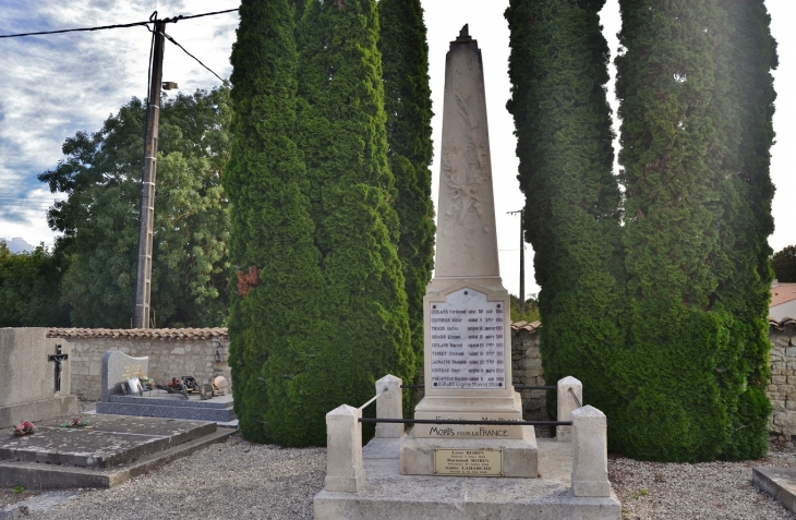 Monument aux Morts - Montroy