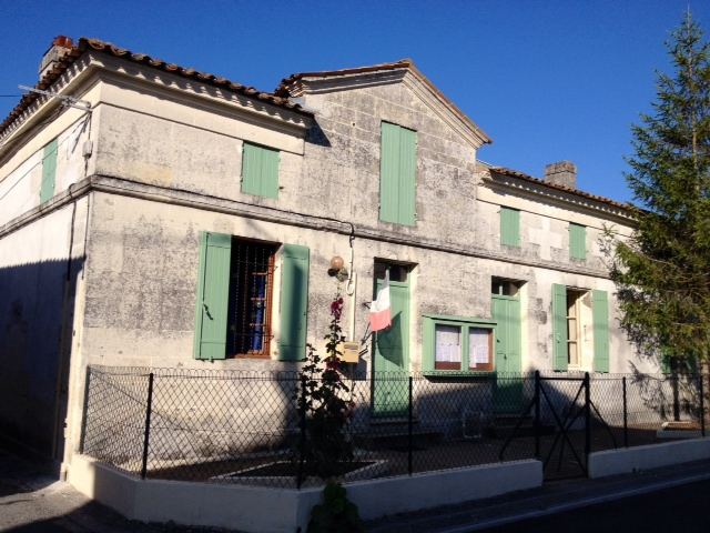 La mairie. - Saint-Romain-sur-Gironde
