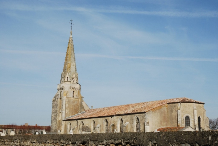 L'église et son clocher ghotique - Sainte-Marie-de-Ré