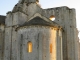 Abbaye de TRIZAY au soleil couchant