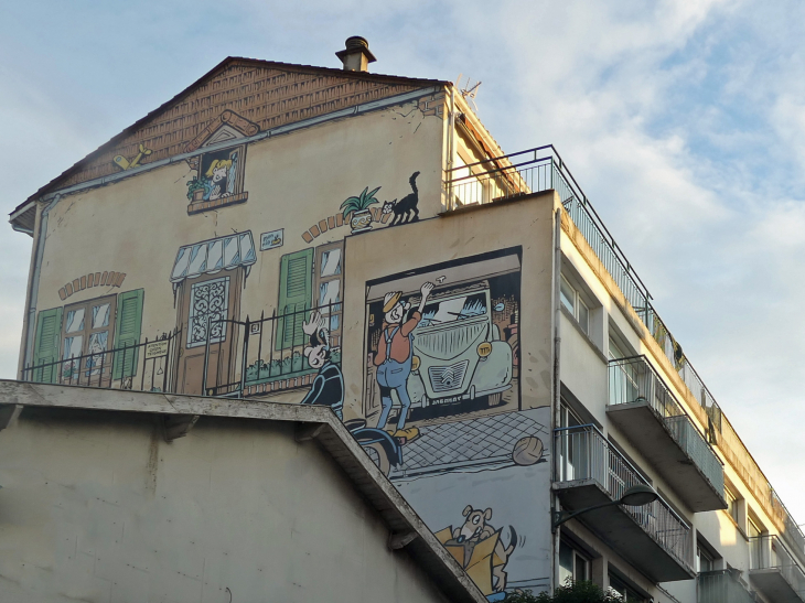 Mur peint - Angoulême