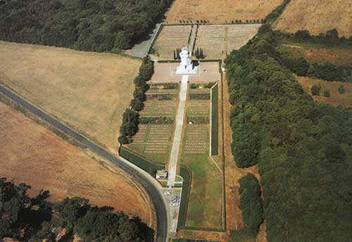 Vue aérienne du mémorial de la résistance - Chasseneuil-sur-Bonnieure