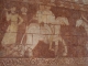 scène de croisade peinte sur un mur