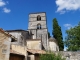 Le clocher et l'abside de l'églie Saint_pierre.
