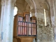 Eglise abbatiale : les orgues en construction.
