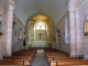 Photo suivante de Vouharte La nef vers le choeur de Notre Dame de Vouharte.