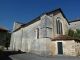 Façade latérale de l'église.