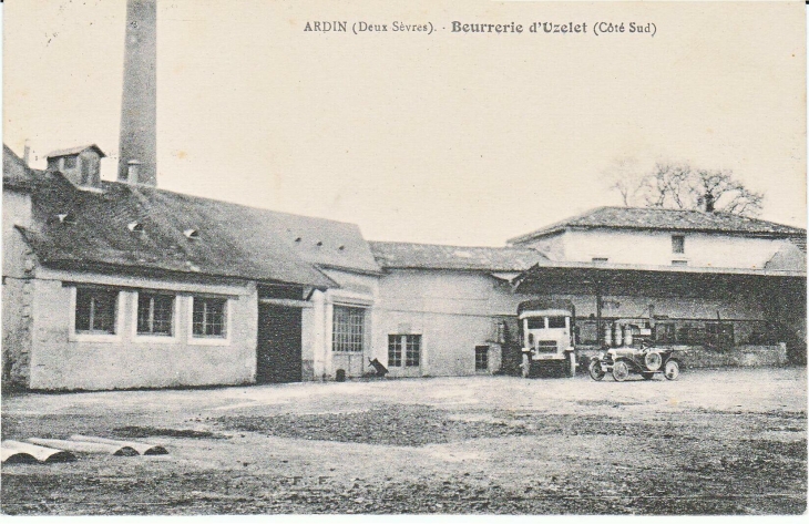 Ancienne laiterie d'Uzelet ebn 1931  - Ardin