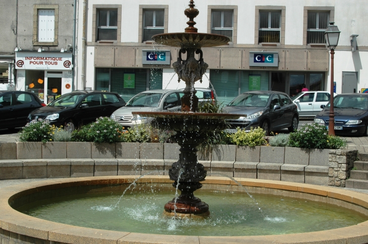 Fontaine sur la Place de la Mairie  - Bressuire