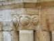 Photo suivante de Clussais-la-Pommeraie chapiteau sur portail