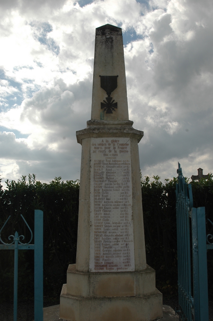 Monument aux Morts pour la France - Fomperron