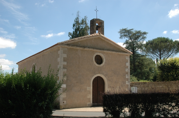 Chapelle construite en 1825 - François