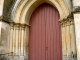 Le portail de l'église Saint Eutrope.
